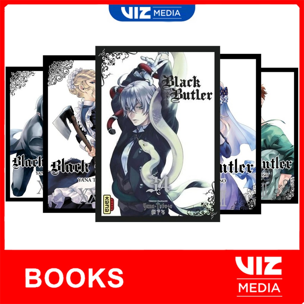 Black Butler Manga (33 Book series) (English)