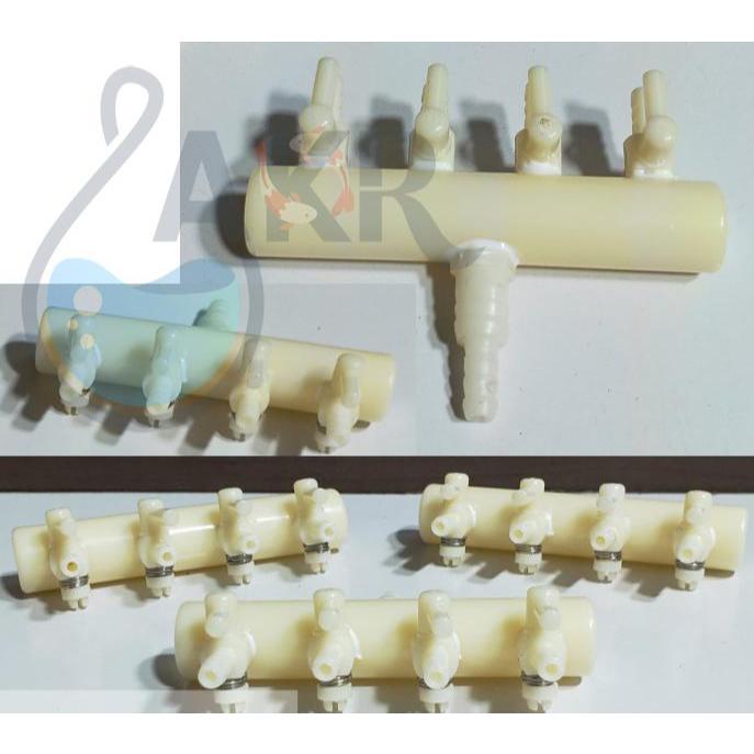 Kran Aerator 4 atau 6 Cabang Keran Udara Aquarium Aquascape