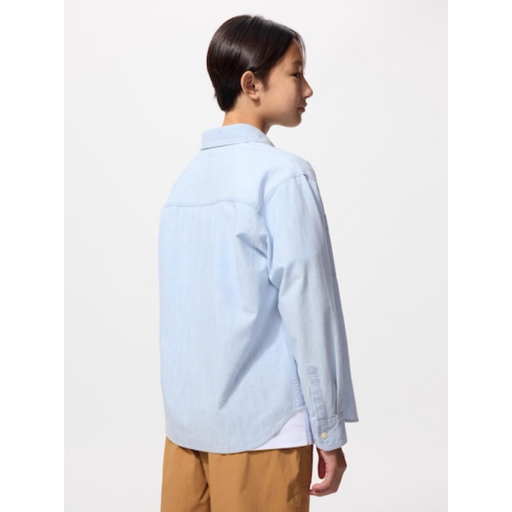 KIDS Kemeja Chambray Uniqlo