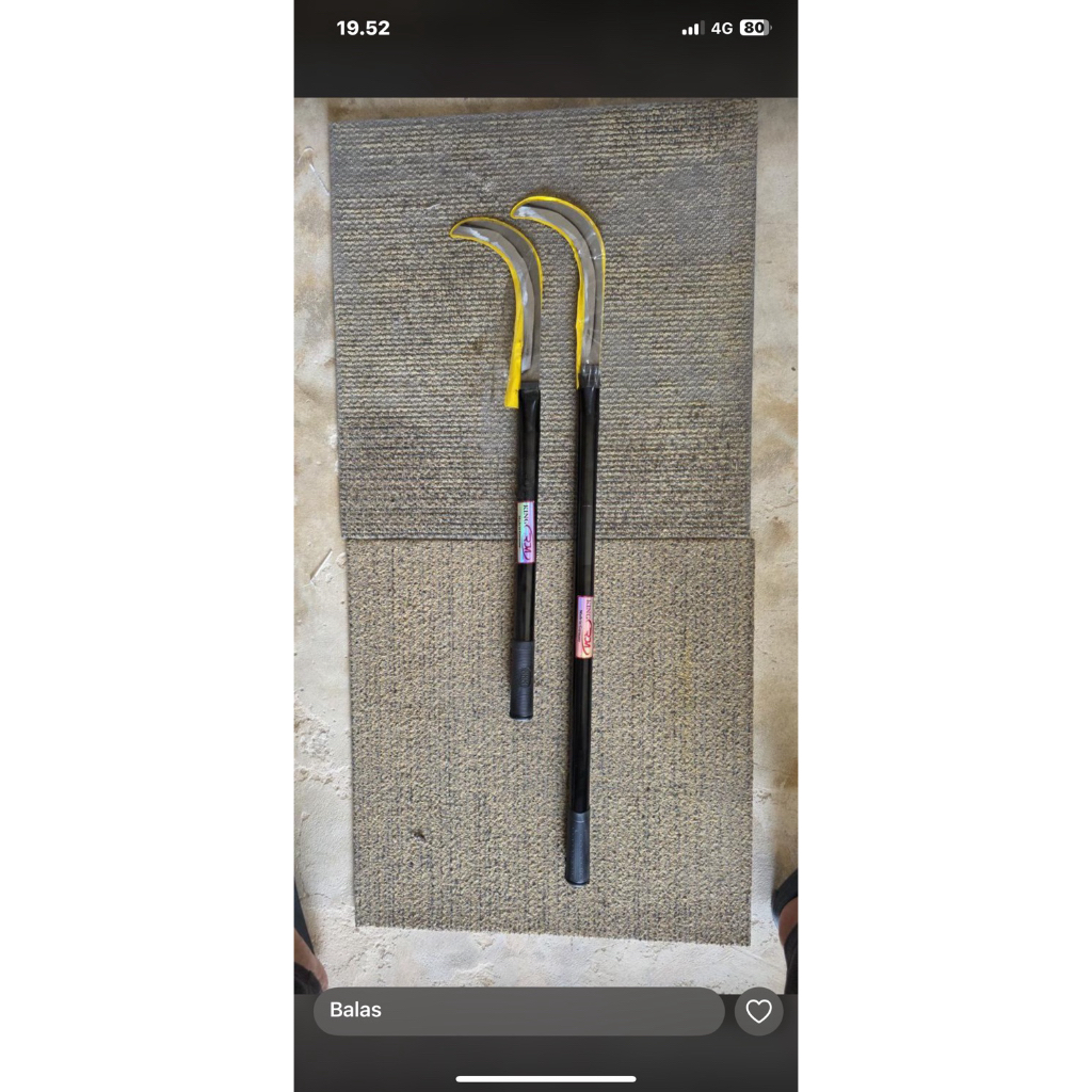 penyiang rumput sabit pisang multifungsi serba guna original malaysia