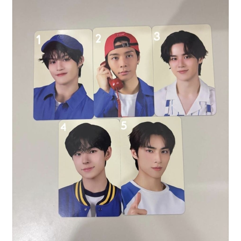 Photocard Konsep NCT Zone Pizza Boy ver. official