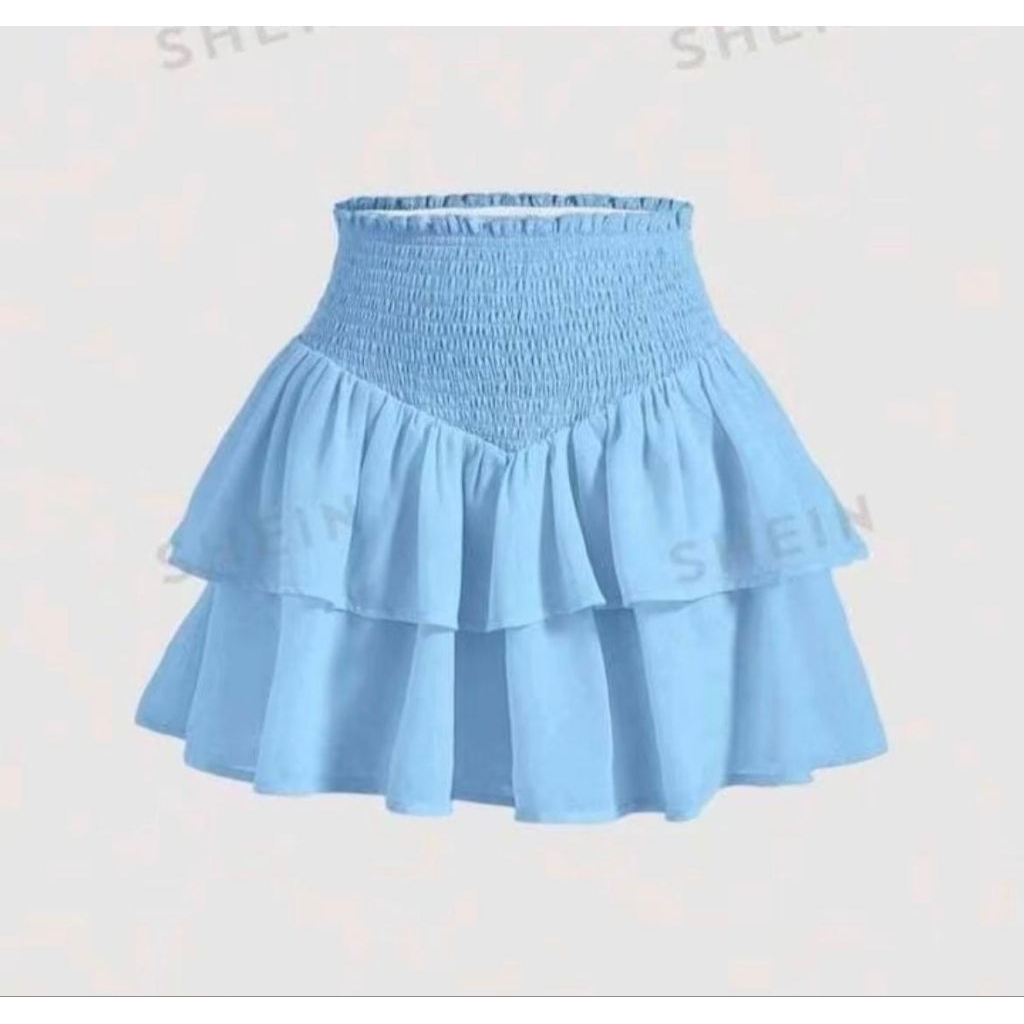 ROK RALINE ROK DANCE WANITA TUMPUK BAWAHAN WANITA/ ROK MINI SKRIT