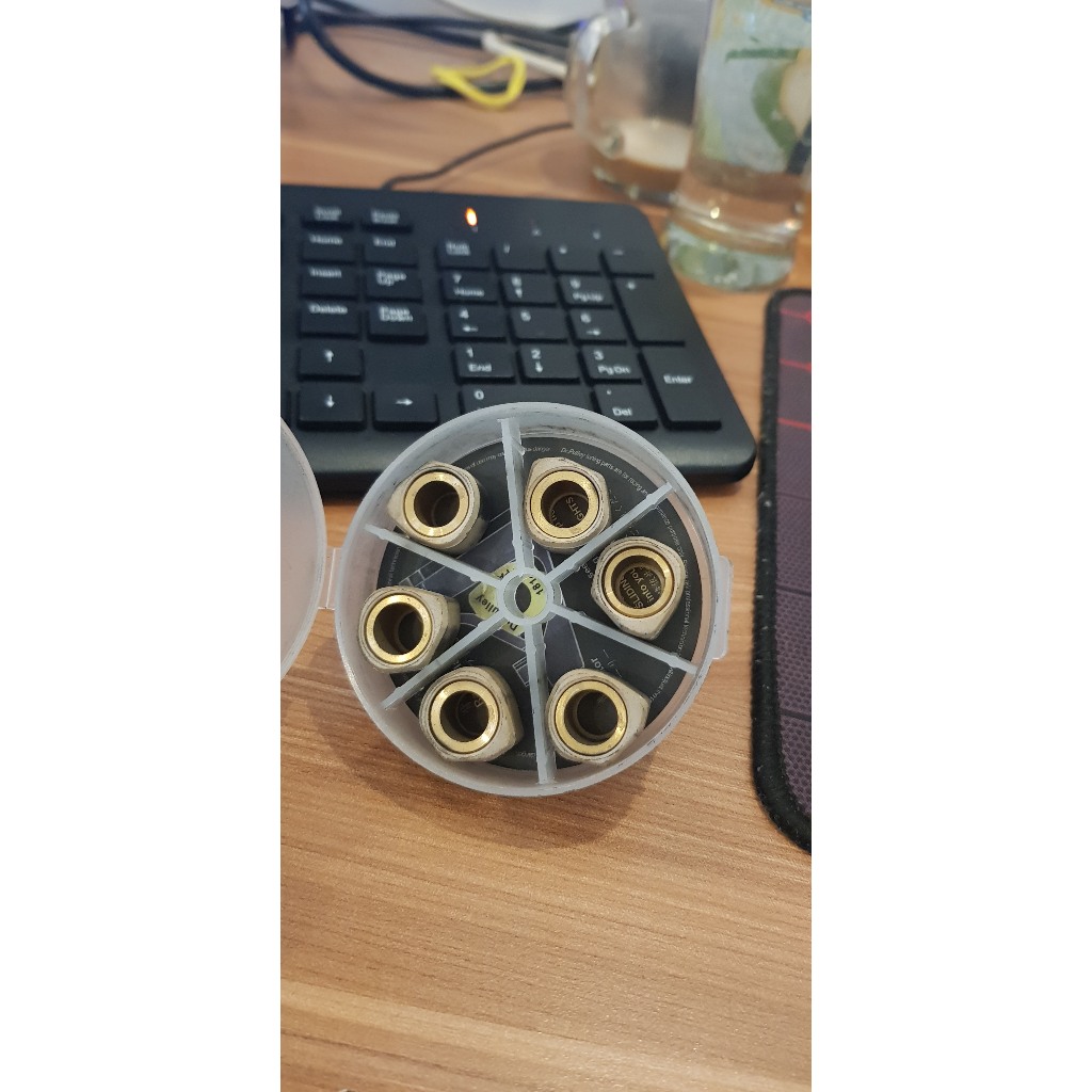 Roller Dr. Pully 8+9 gram beat suzuki nex atau suzuki address (Bekas, pemakaian 1 minggu)