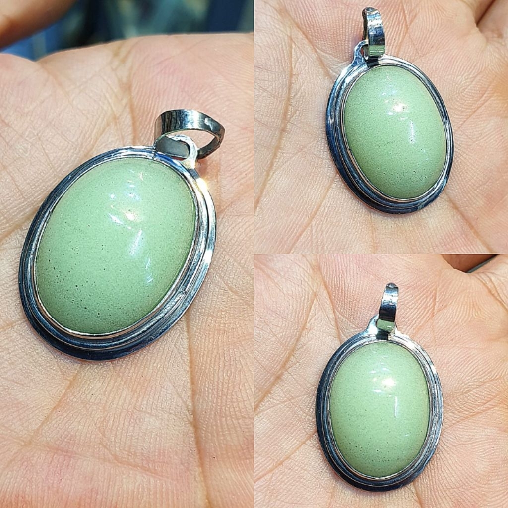 BATU POSFOR LIONTIN AKIK RING ALPAKA