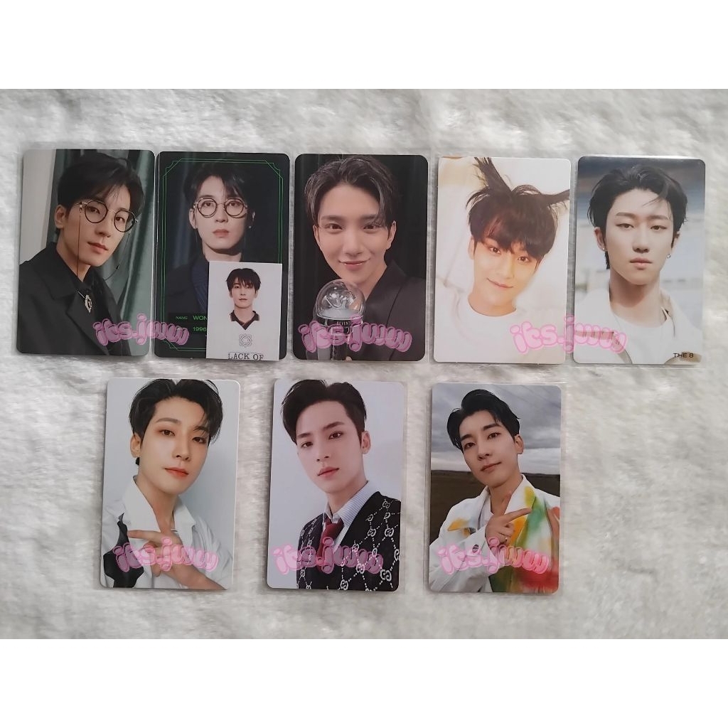 Photocard Official Seventeen HD / Rare Minwon, The8 Hitorijanai, Gyutena, Wonwoo DVD Incomplete, Won