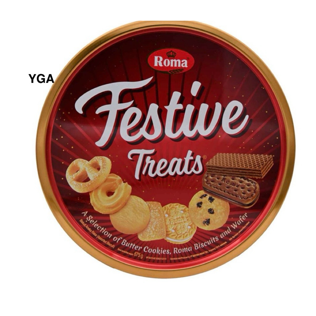 Roma Biskuit Festive Treats 675 gram