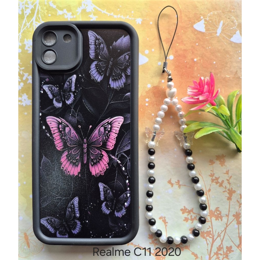 Case Hp Realme C11 2020 Free Gantungan Hp