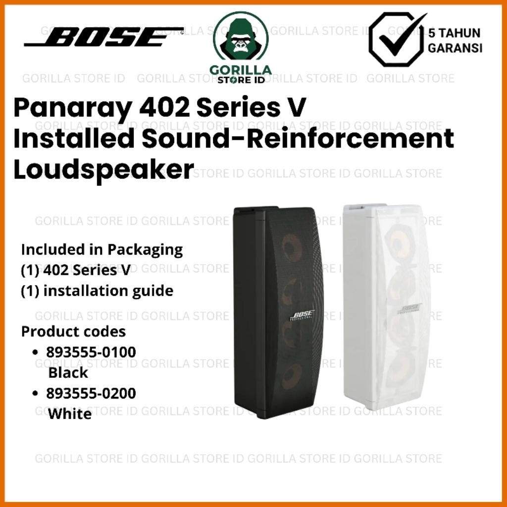 Bose Panaray 402 Series V  Installed Sound Reinforcement  Loudspeaker
