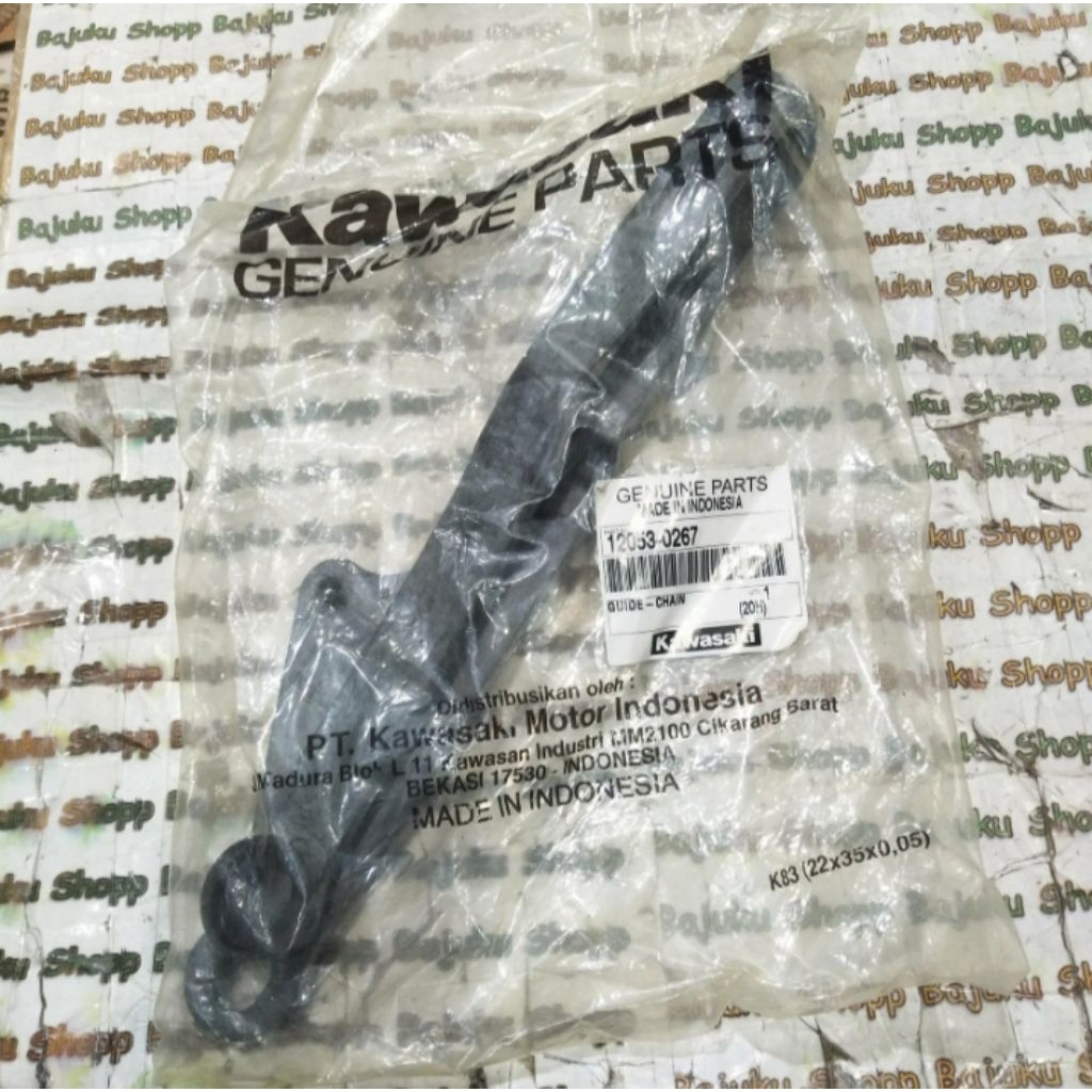 KARET SWING ARM BANTALAN RANTAI GUIDE CHAIN KLX230 KLX230 R