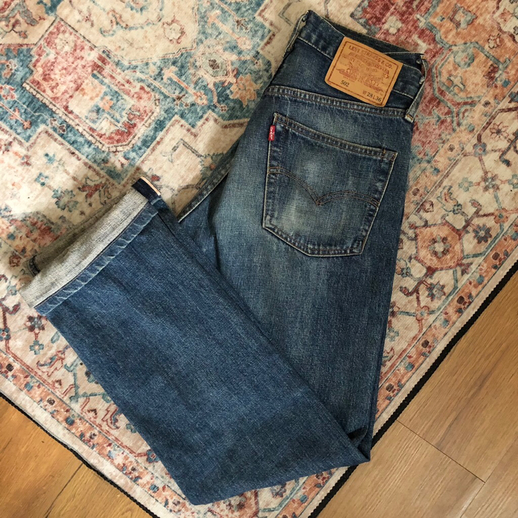Levi's 502 selvedge