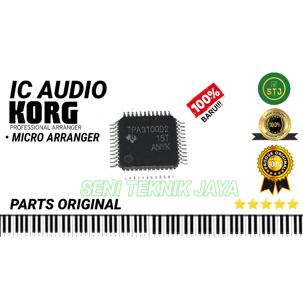 IC AUDIO KORG MICRO ARRANGER NEW ORIGINAL