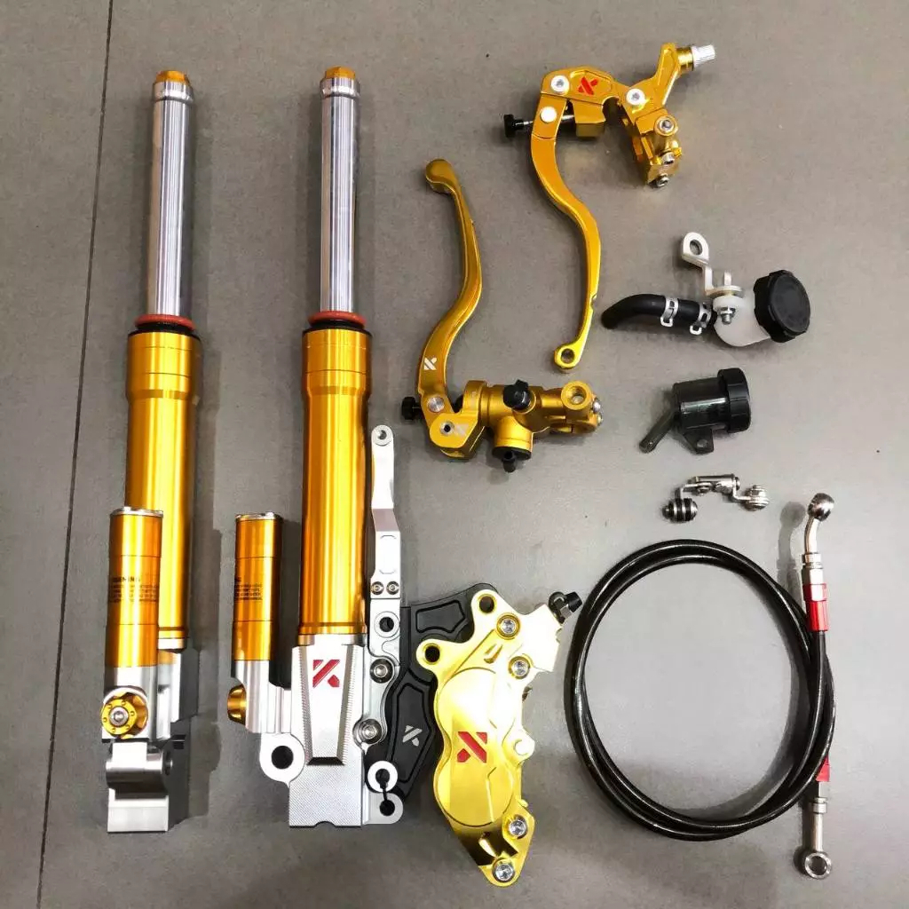 SPESIALPaketan Pengereman Full KTC Kyta Master Rem 7NB 9/16x18 Set kanan kiri Kopling Switch Rem + S