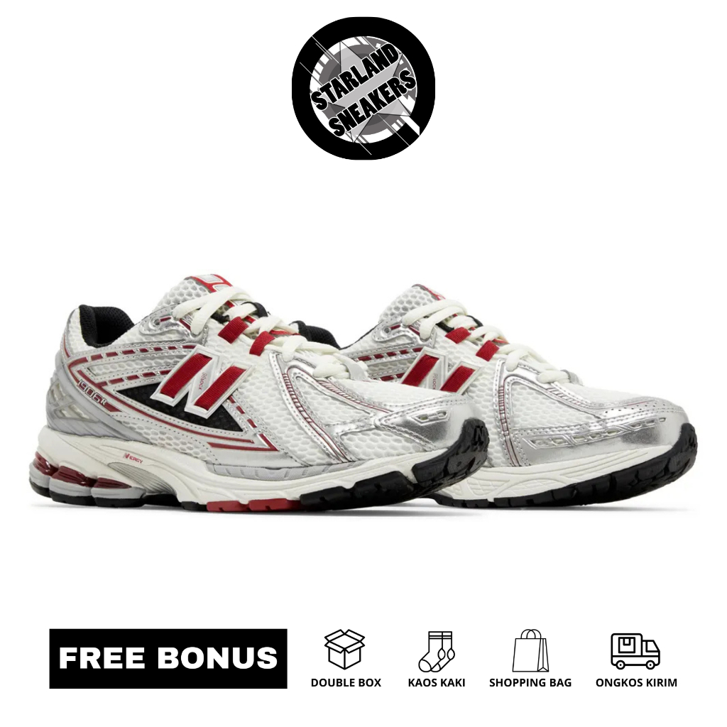 StarlandSneakers - Sneakers NB 1906R Silver Classic Crimson Made In Vietnam 100%