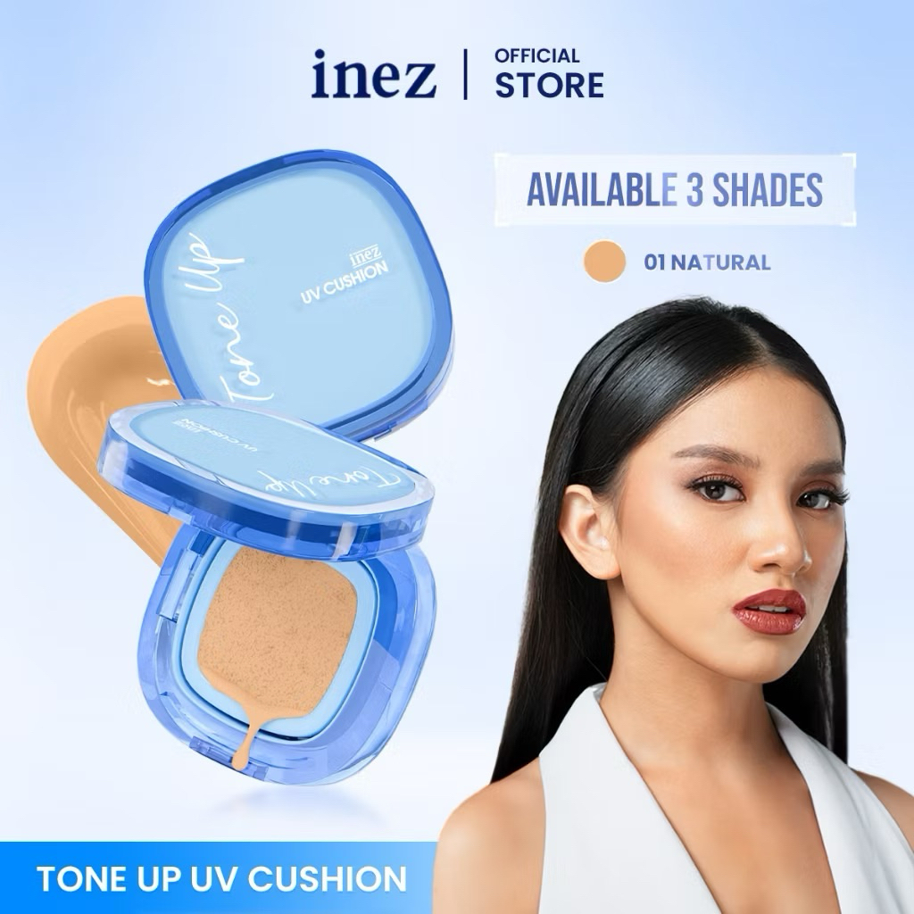 INEZ CUSHION bedak basah CCP TONE UP UV CUSHION