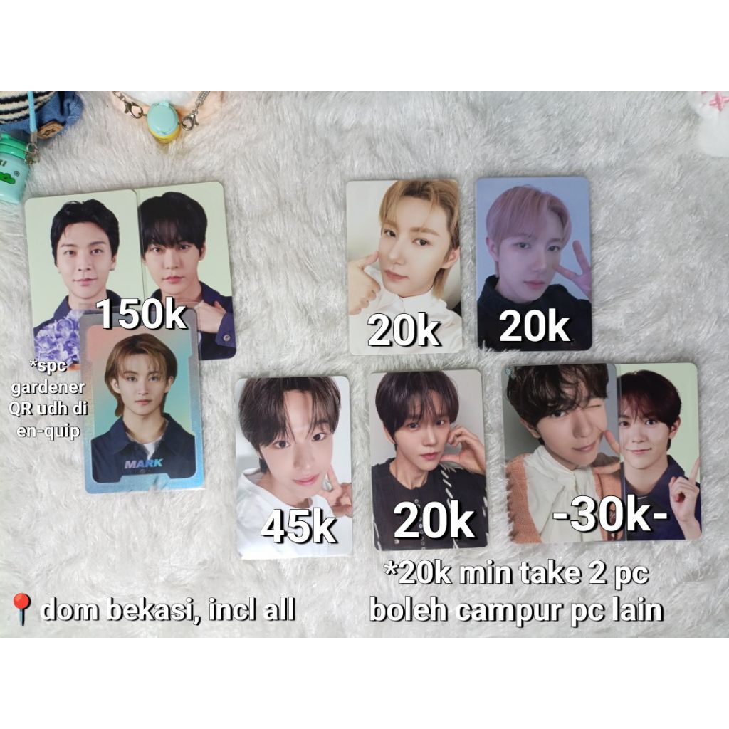 MIN TAKE 2 PC - photocard official, renjun, jaehee, ryo, riku