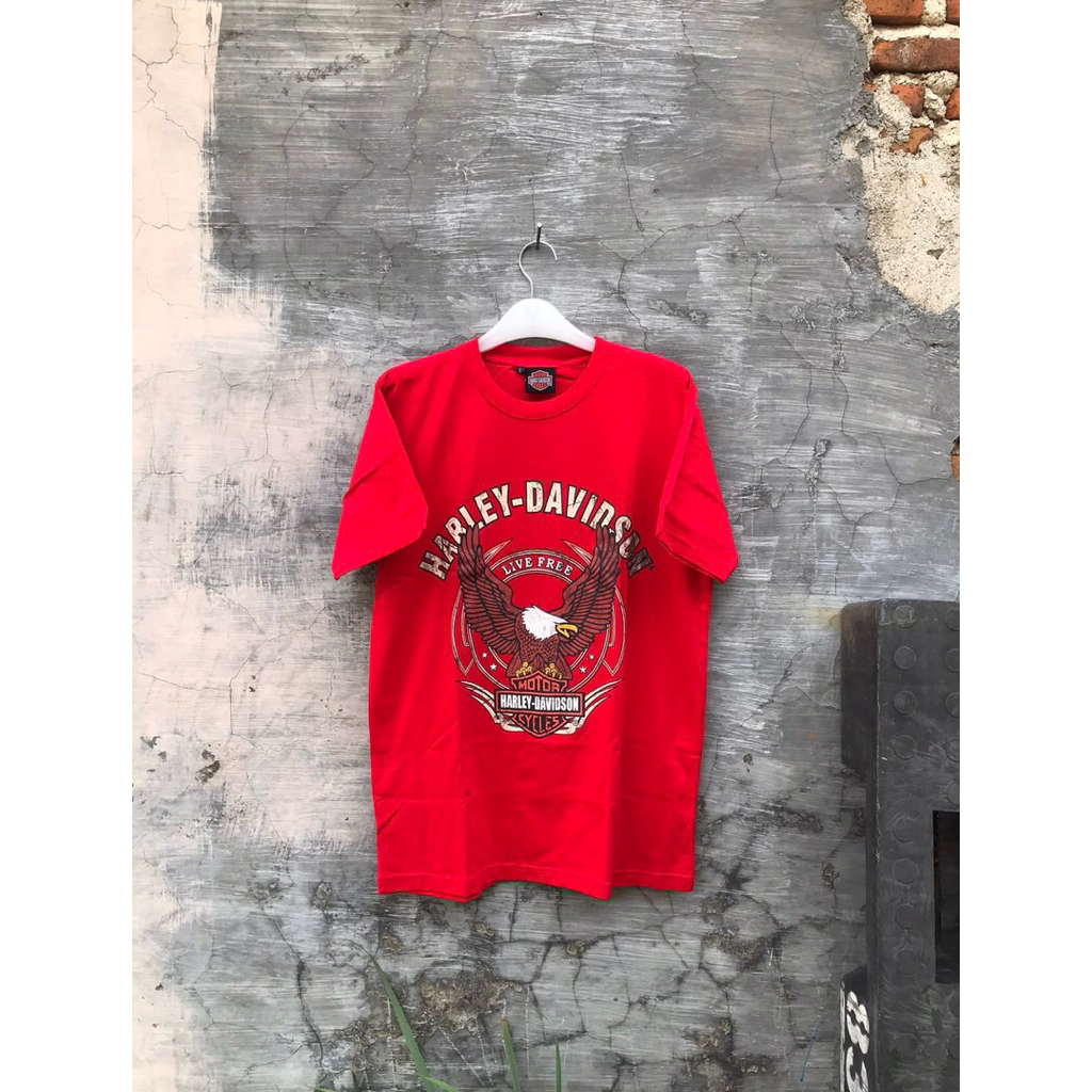 T shirt HARLEY- DAVIDSON (NOS barang sisa gudang ex original store)