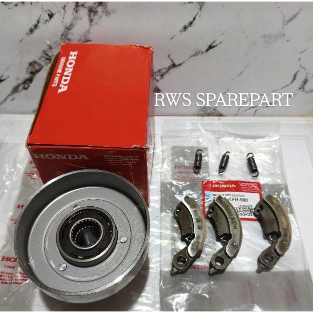 Lonceng Set Kampas Ganda Only Lonceng Ganda Supra X125 Karisma KPH