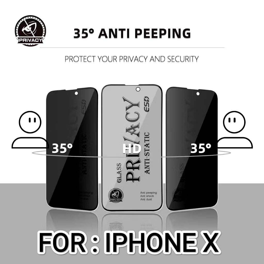 TG anti gores privasi KACA IPHONE X/XS