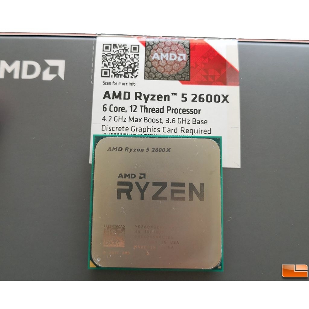 ryzen 5 2600x fullset plus fan