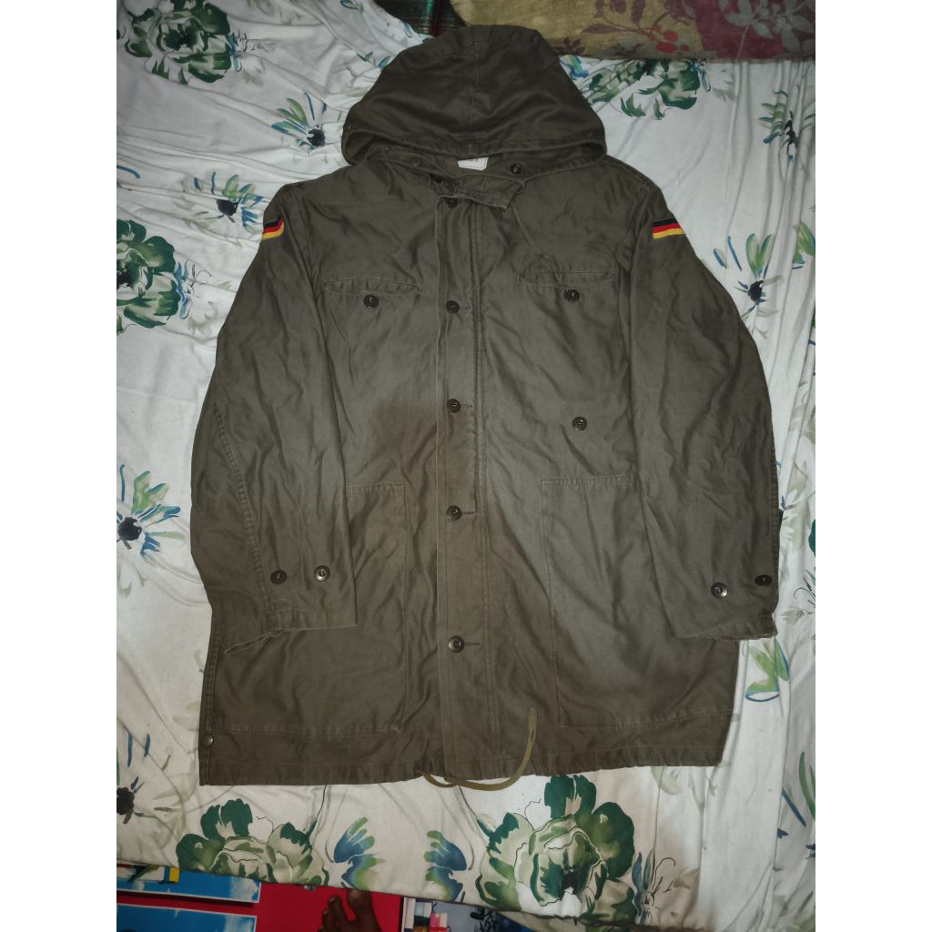 JAKET VINTAGE PARKA MOLESKIN JERMAN