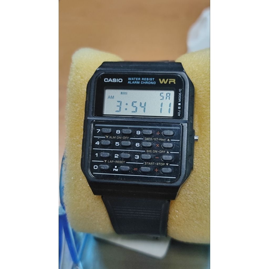 Jam Casio Calculator CA 53W Original