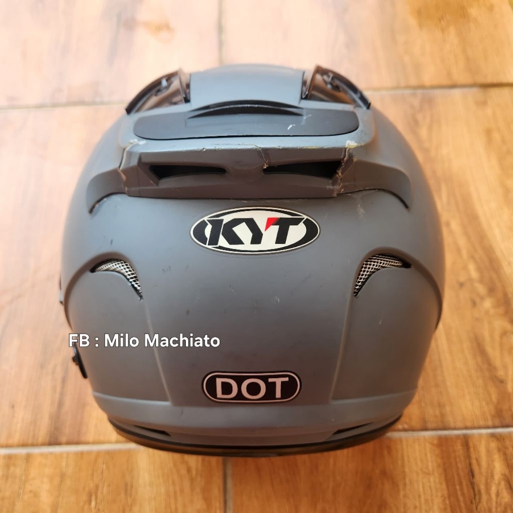 Helm KYT Galaxy Slide Flat R Size M SECOND