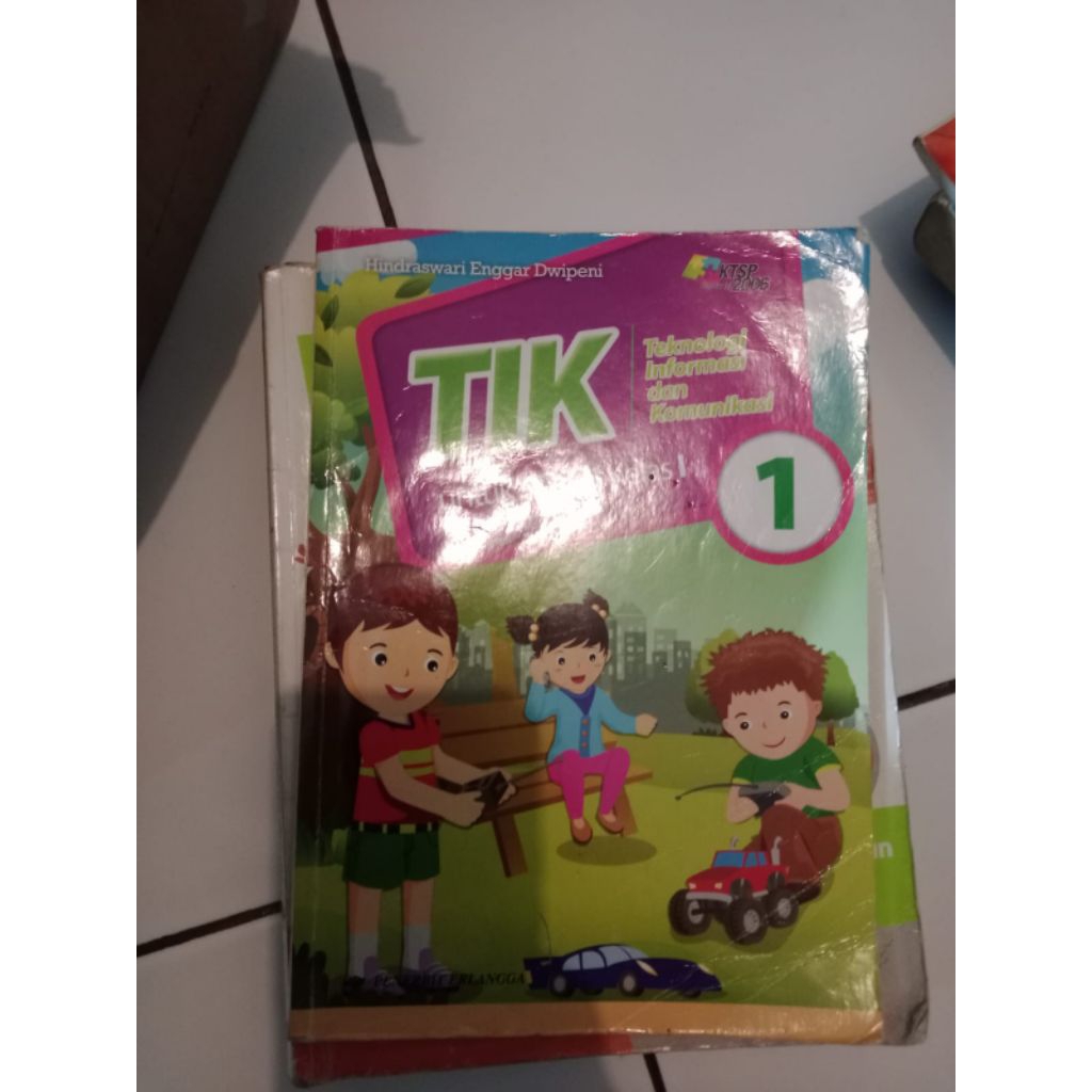 buku TIK kelas 1 penerbit erlangga