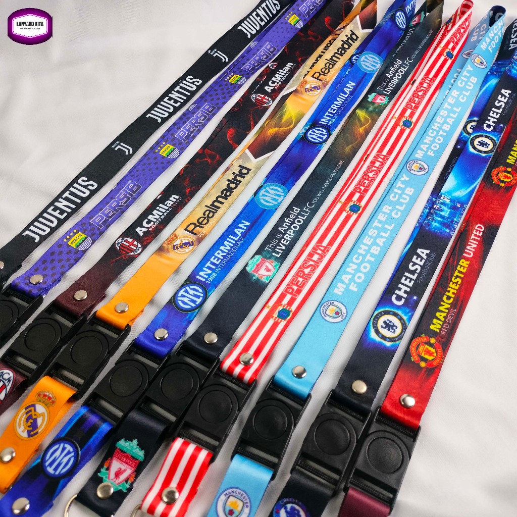 LANYARD TALI ID CARD SEPAKBOLA FOOTBALL