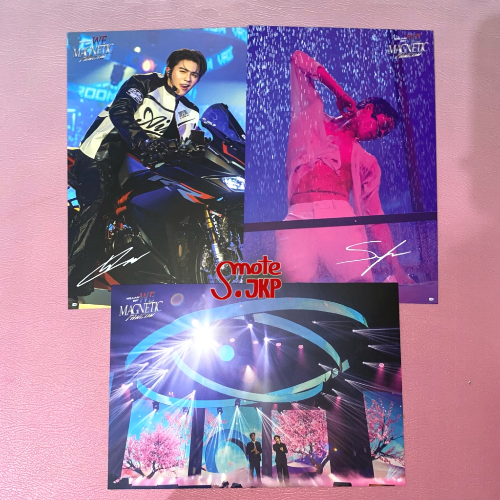 [OFFICIAL] WILLIAMEST BOXSET MAGNETIC FANCON BIG PHOTOCARD