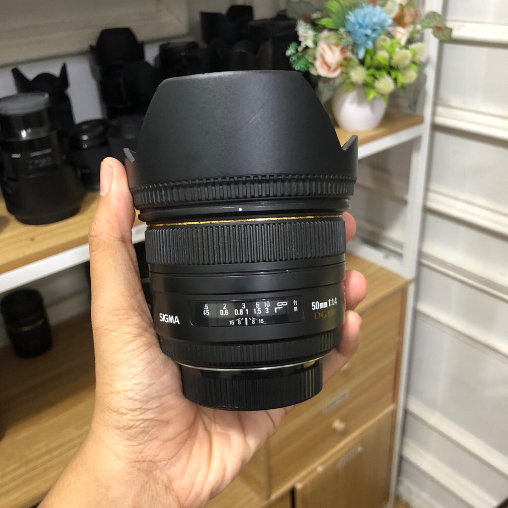 lensa 50mm f1.4 sigma non art nikon