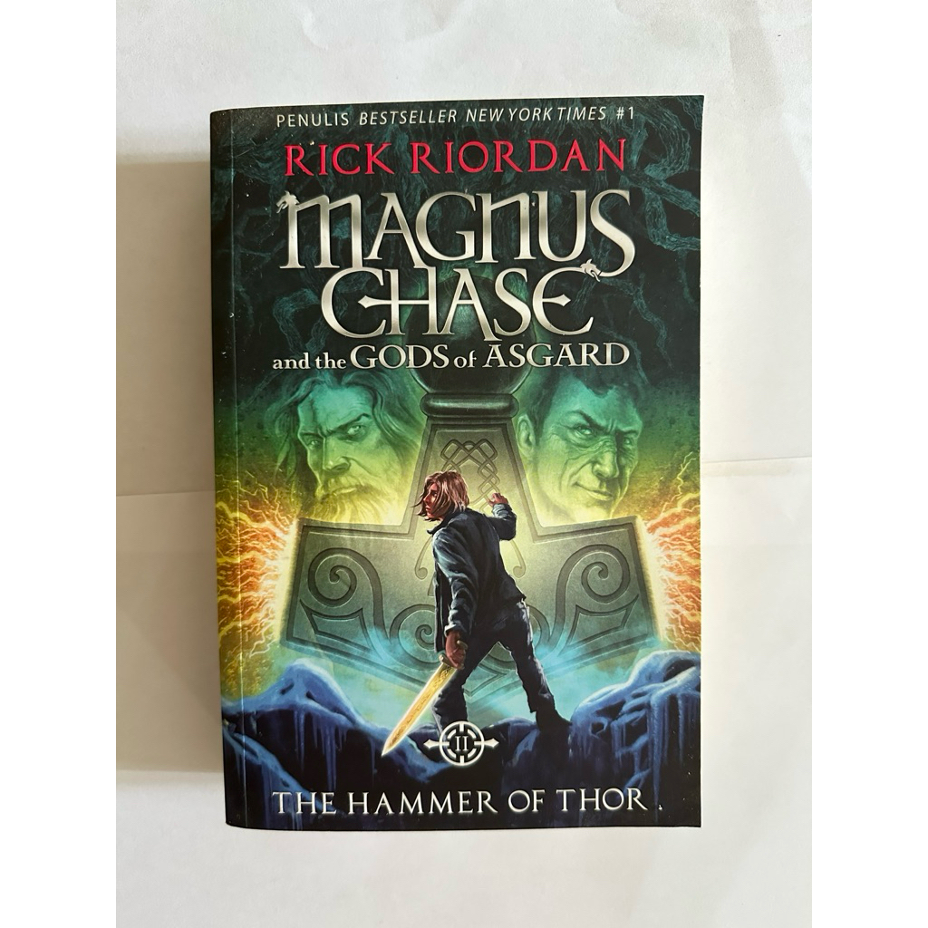 [PRELOVED] Magnus Chase Novel The Hammer of Thor Indonesia - Original