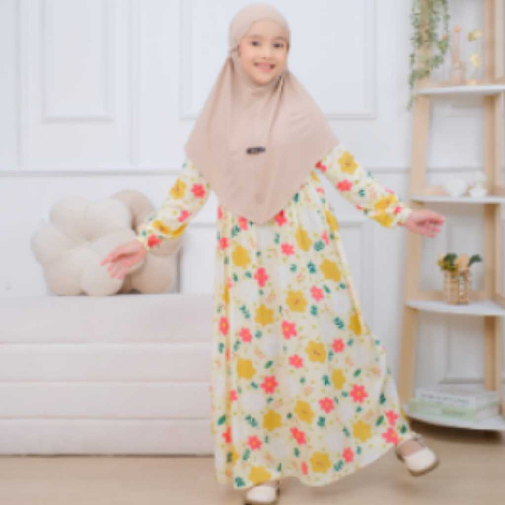 NEW Gamis baru Umur 3 sd 12 tahun Gamis anak perempuan gamis anak-anak perempuan
