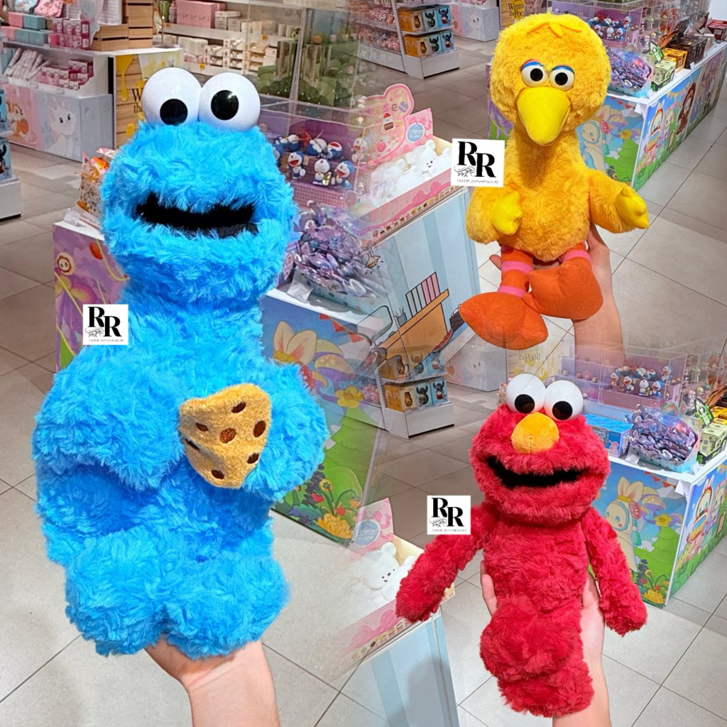 OhSome x Sesame Street - Boneka Kartun / Sesame Street Basic Plush Doll
