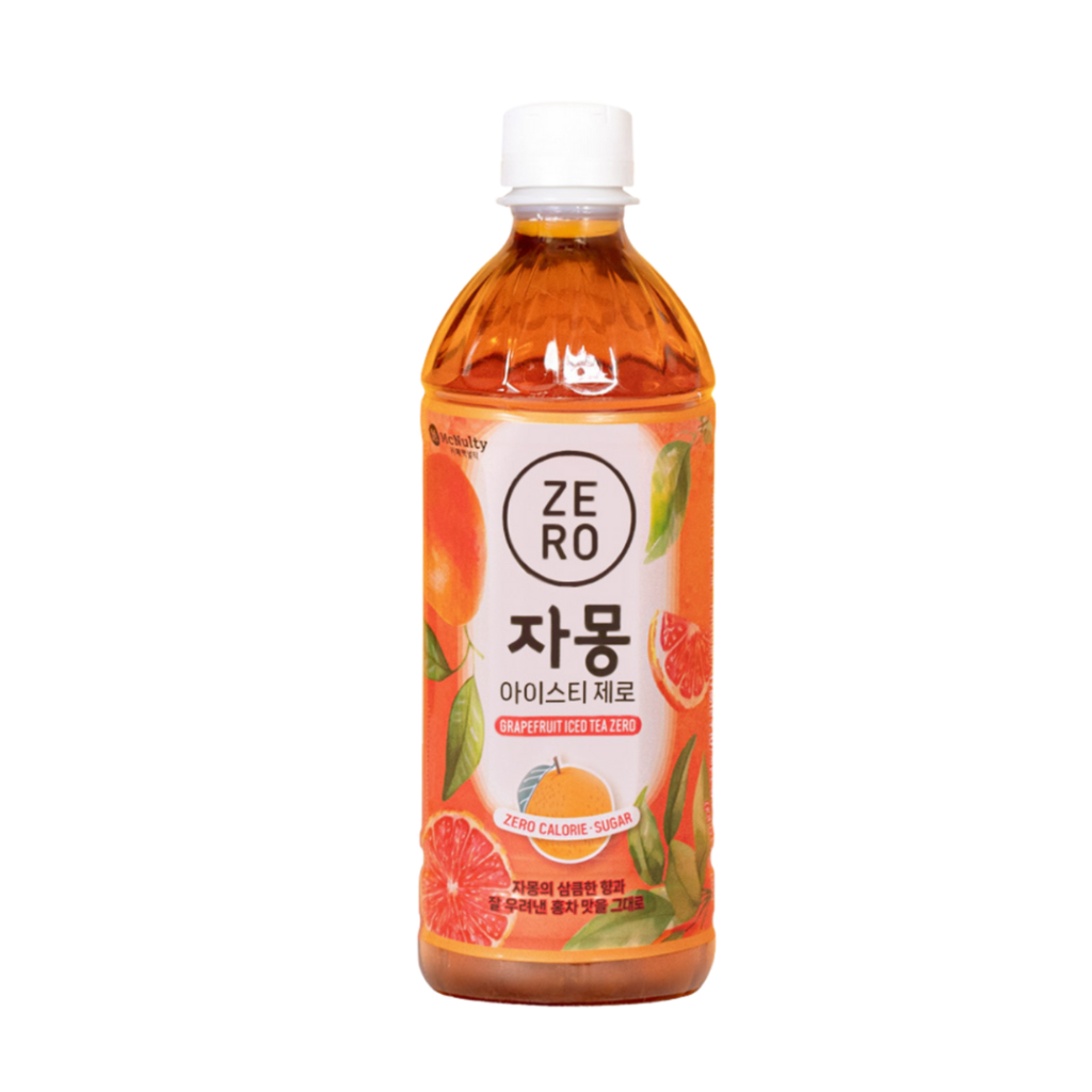 MCNULTY ICE TEA ZERO GRAPEFRUIT Teh Korea Zero Sugar 0 Kalori Minuman Diet HALAL 500ml