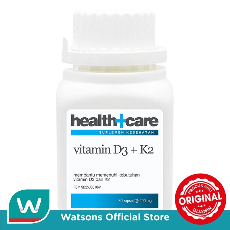 Erlimpex Health+Care Vitamin D3+K2 30'S