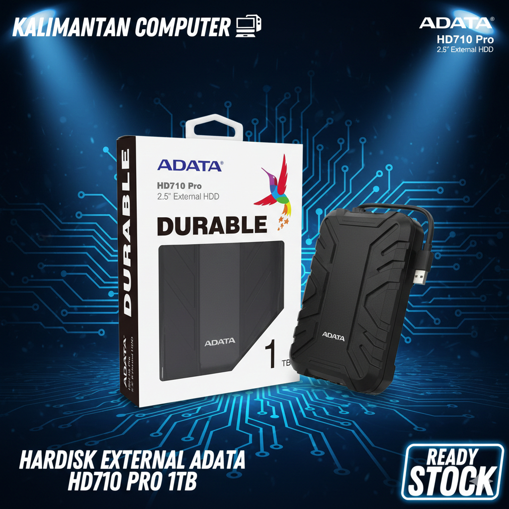 Harddisk Eksternal ADATA HD710 Pro 1TB external
