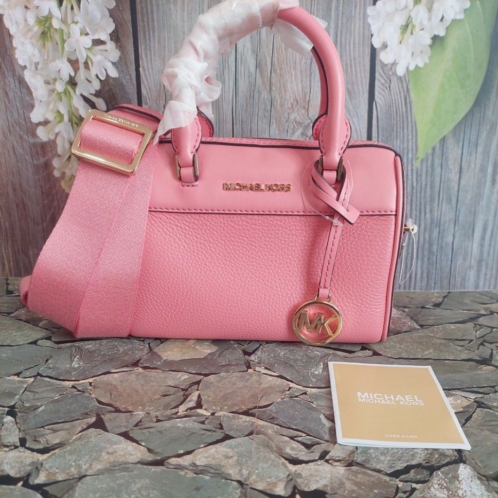 Michael Kors Duffle Crossbody Bag Pink