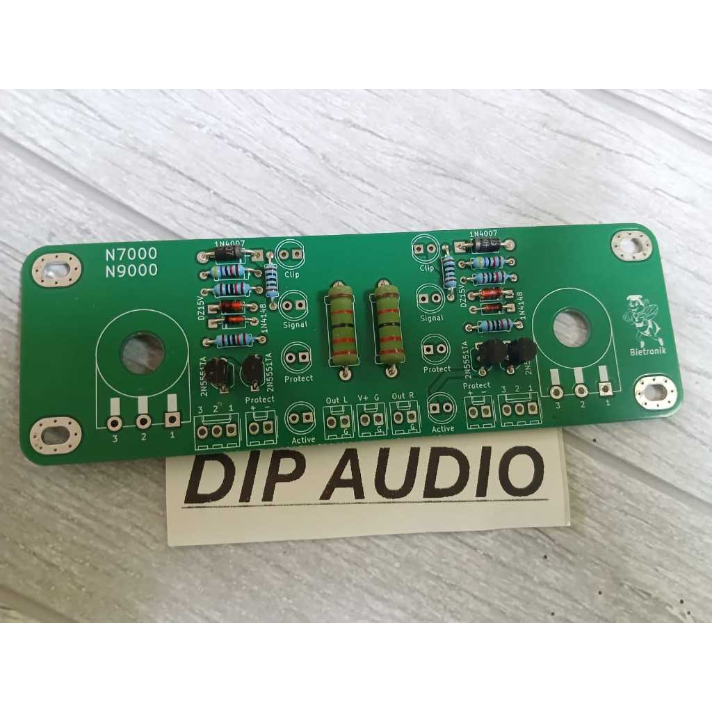 Kit panel depan box power n7000 n9000 led display indikator