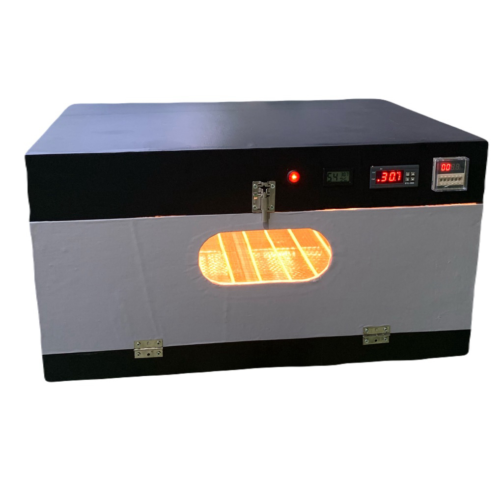 Mesin tetas telur otomatis stc1000 kapasitas 85-100 butir bahan triplek berkualitas