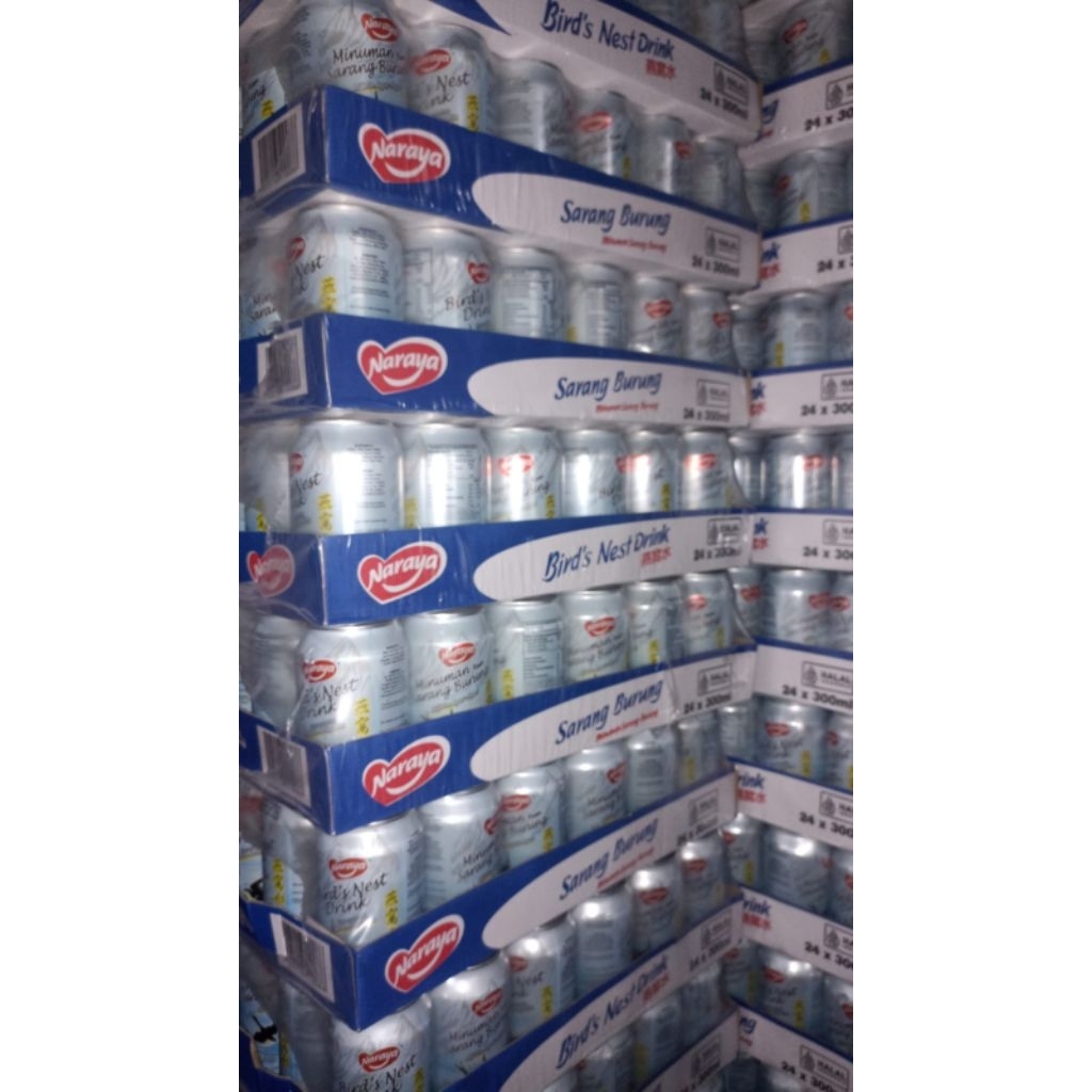 Minuman Kaleng Naraya bird nest / walet isi 24pcs