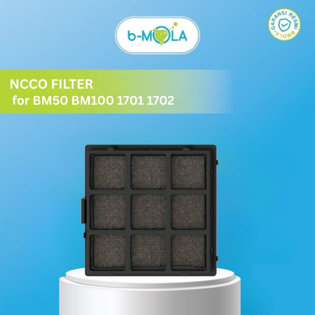b-MOLA Air Purifier NCCO Filter b-MOLA 1701 1702 BM50 BM100 Decompose Virus dan Bakteri