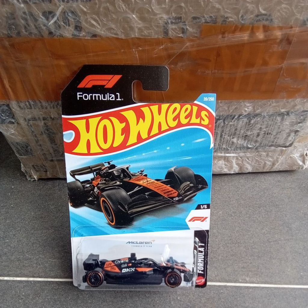 mclaren formula 1 team hotwheels f1