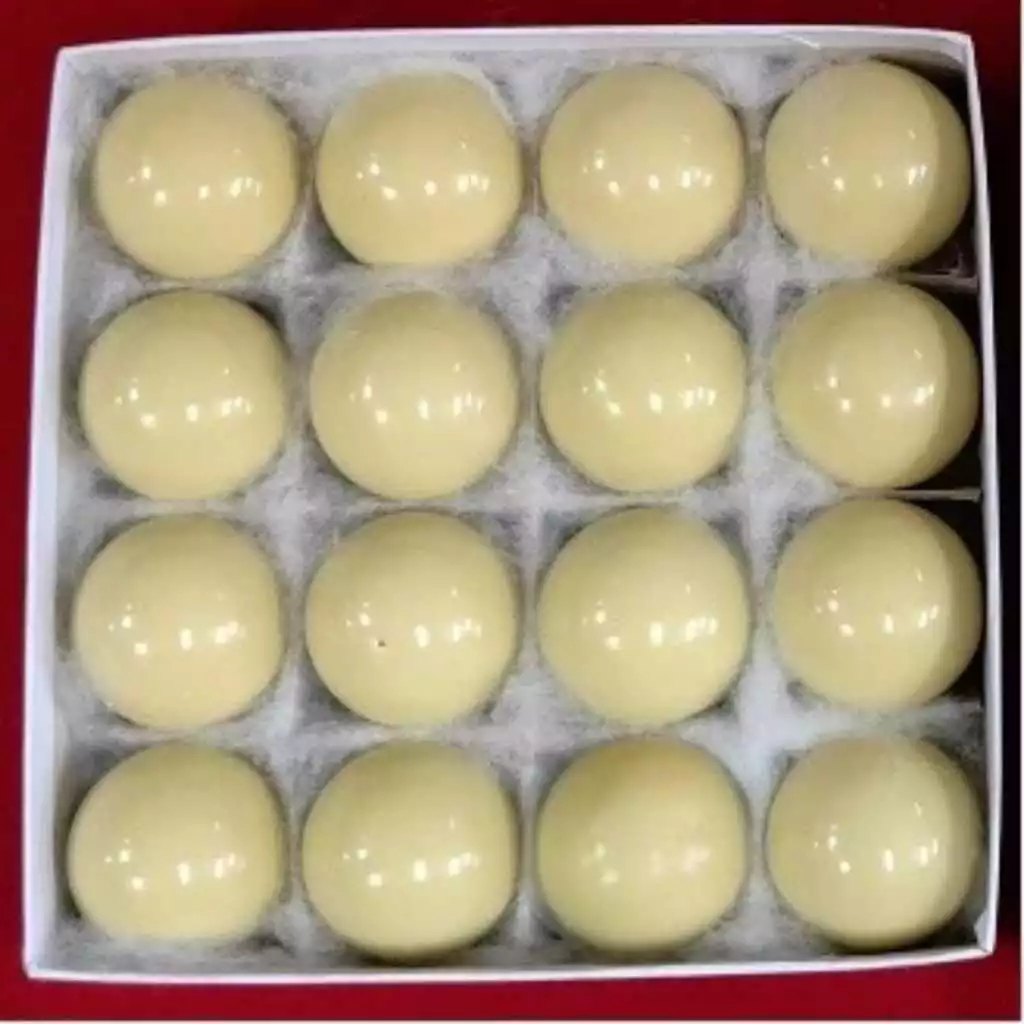 Bola Putih Billiard / Gaco Billiard Putih Tanpa Titik
