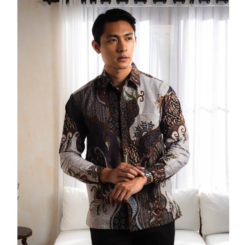 Hardi Batik - ANANTARA LILAC | Kemeja Batik Pria Lengan Panjang