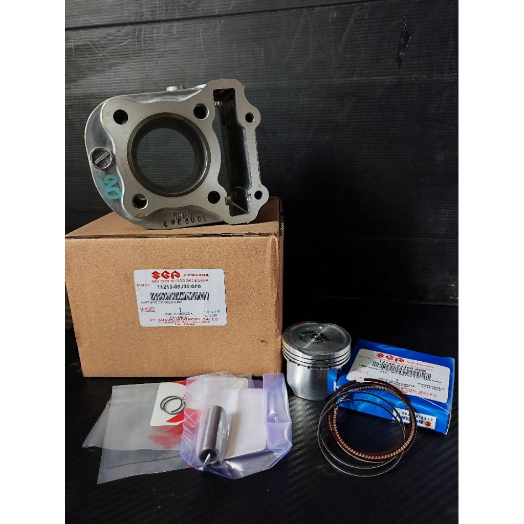 block blok seher piston set suzuki nex lets address original SGP