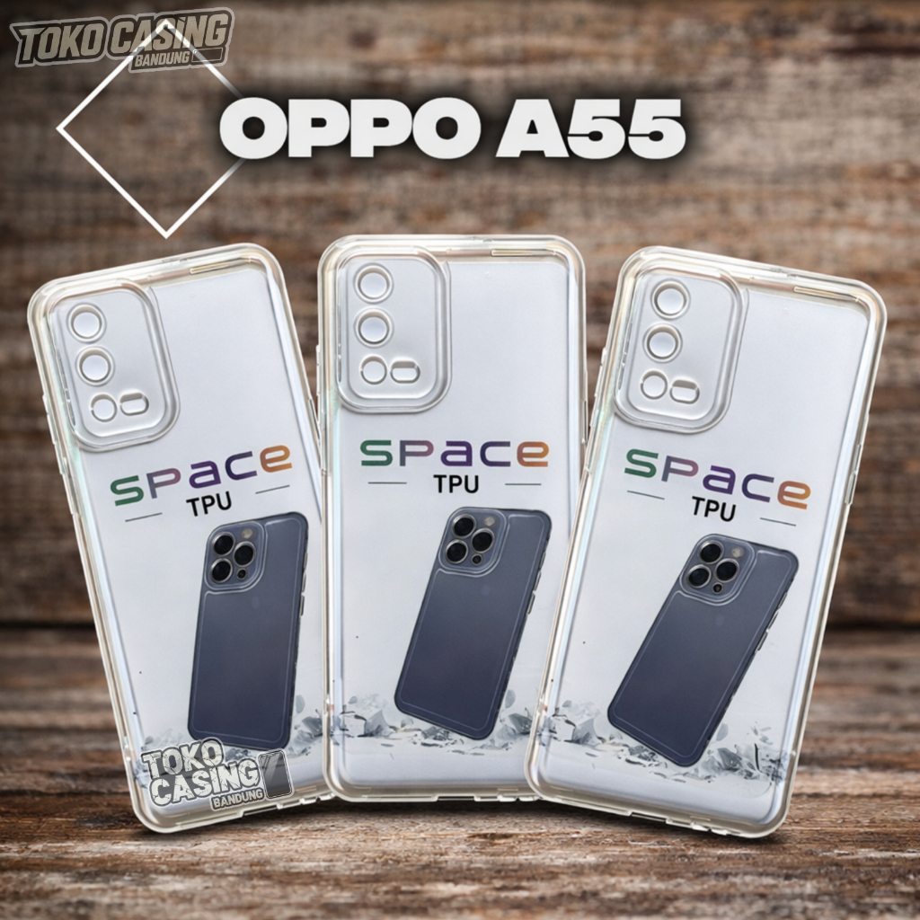 Case Bening Oppo A55 4G (CPH2325) Casing Polos