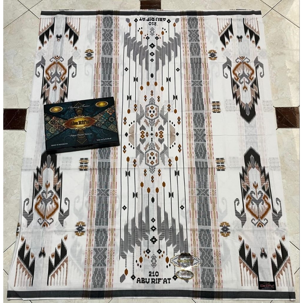 Abu Rifat Songket Motif BHS Terbaru | Bisa Seragam COD Bayar Di Tempat