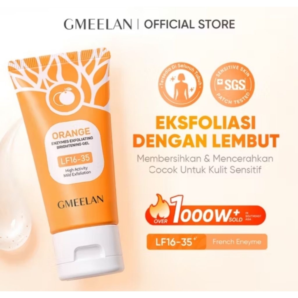 GMEELAN ORANGE ENZYMES EXFOLIATING BRIGHTENING GEL