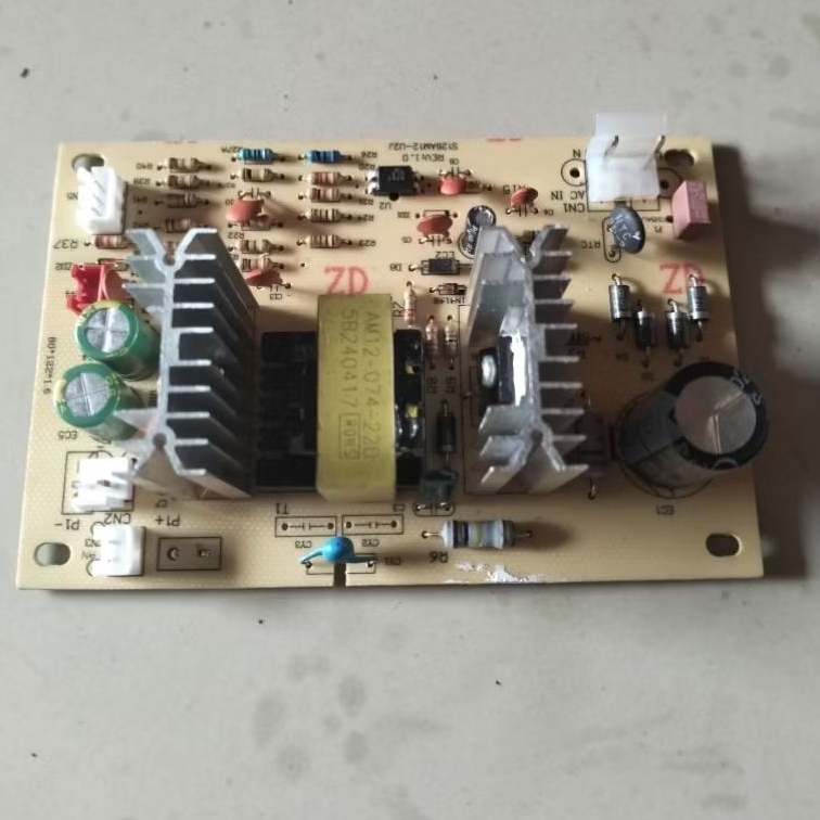 Modul PCB power supply Dispenser Miyako model baru dan merk cina