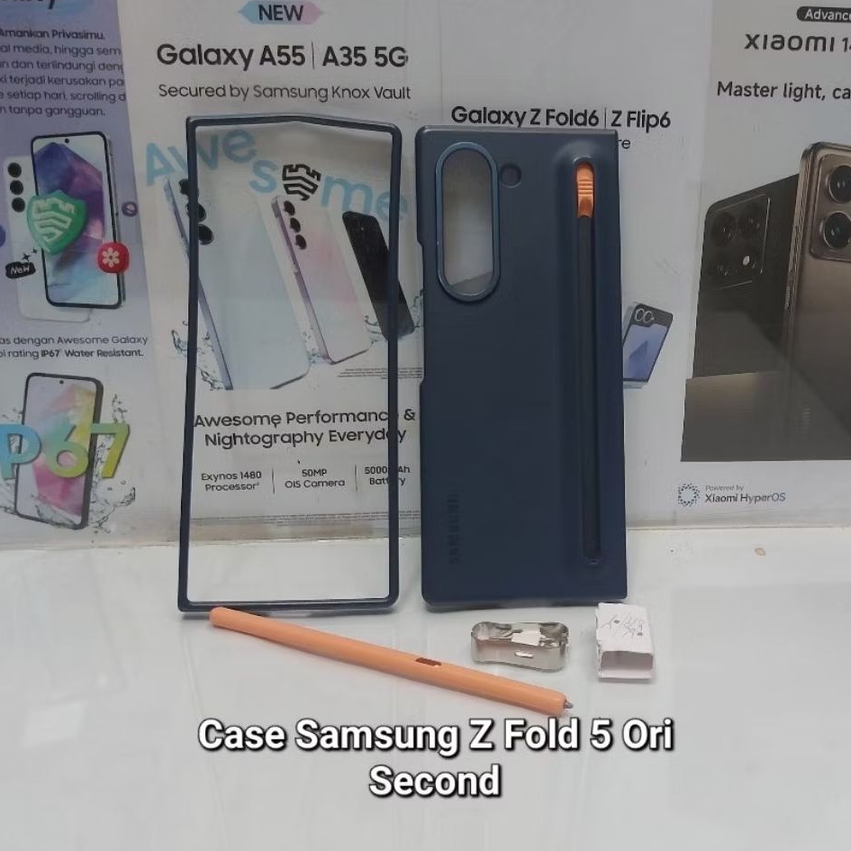 Silikon Case Second Z Fold 5+SPen Original Samsung
